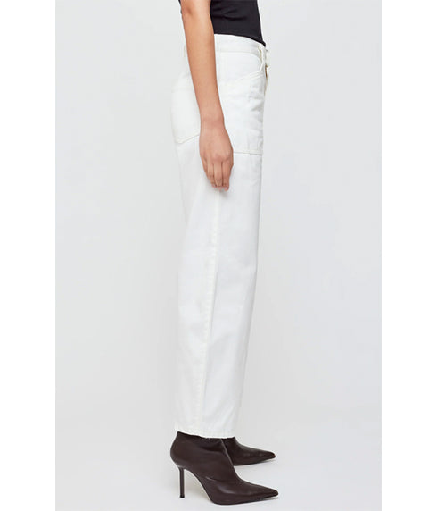 Malba Gusset Cargo Pants - White
